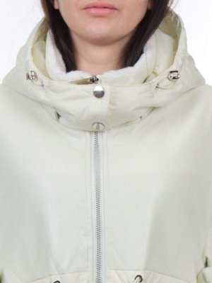 H24-210 MILK Куртка демисезонная женская (100 гр. холлофайбер)