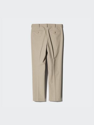 UNIQLO - легкие классические брюки до щиколотки - 37 BROWN