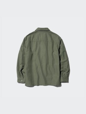 UNIQLO - унисекс рубашка с внешним карманом