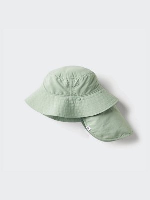 UNIQLO - детская панамка с UV-защитой - 53 GREEN