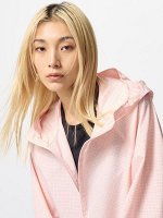 UNIQLO - куртка в мелкую клетку с защитой от UV-лучей - 11 PINK