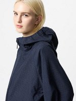 UNIQLO - куртка в мелкую клетку с защитой от UV-лучей - 69 NAVY