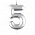 Свеча - Цифра для Торта &quot;5&quot;