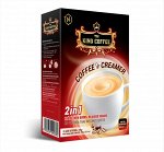 Вьетнамский кофе растворимый 2 в 1 Creamer (15 пач.*10гр.) БЕЗ САХАРА