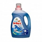 Гель для стирки,  (с дозатором) Brillant/Laundry 3кг, Nature, Ю.Корея,