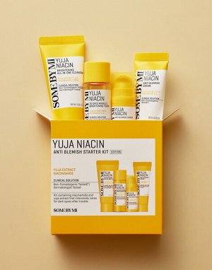 Набор миниатюр для осветления кожи Some By Mi Yuja Niacin Anti Blemish Starter Kit Edition