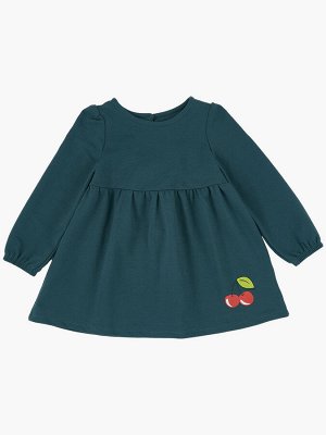 Платье с вишенками (98-122см) UD 2510(4)зеленый