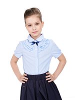 Блузка, UD 6746 голубой