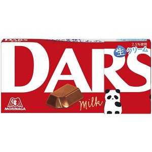 Morinaga DARS - шоколадные конфетки со сливочной начинкой