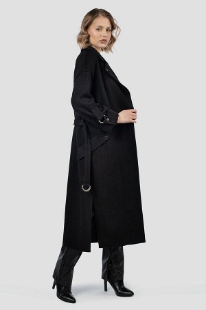 01-12151 Пальто женское демисезонное (пояс)