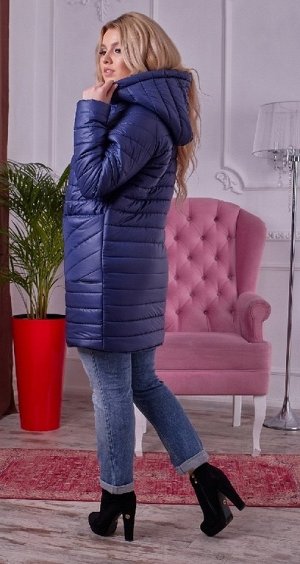 Куртка женская демисезонная удлиненная ЕС-М148