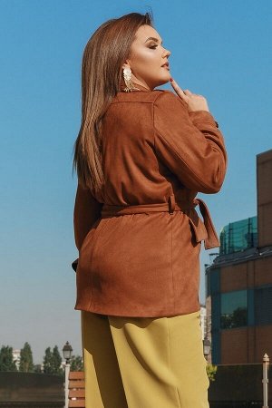 Куртка женская с поясом МБ-705