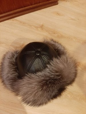 Шапка из чернобурки