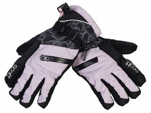 Перчатки Женские горнолыжные перчатки Scott – трехслойная мембрана, регулировка объема, фирменный дизайн №343