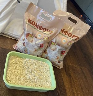 Соевый наполнитель для кошачьего туалета Премиум