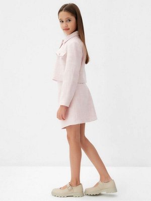 Комплект для девочки (жакет и юбка) MINAKU: PartyDress, розовый.