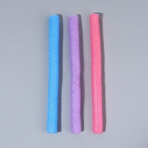 Бигуди «Бумеранг», d = 1 см, 15 см, 10 шт, цвет МИКС