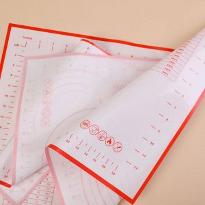 Силиконовый коврик для выпечки с разметкой, 30 х 40 см.