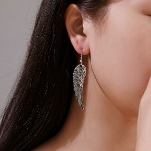 Серьги крылья