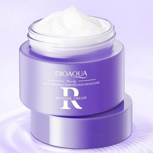 Крем для лица антивозрастной с ретинолом и гиалуроновой кислотой BIOAQUA, 60 гр.