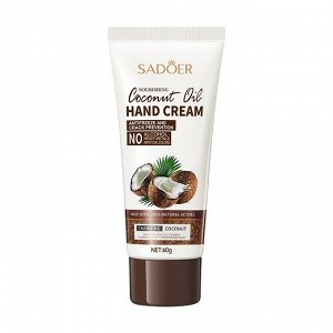 Крем для рук с кокосом Sadoer Coconut Oil, 60 гр.