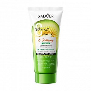 Пенка для умывания с витамином С и КИВИ Sadoer, 150 гр.