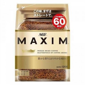 Кофе растворимый AGF MAXIM м/у 120g, 1/12