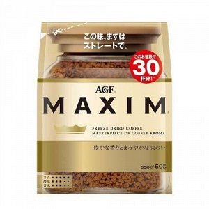 Кофе растворимый AGF MAXIM м/у 60g, 1/12