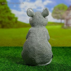 Садовая фигура  "Мышь" серая 29,5 см