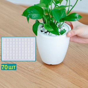 Клеевые точки прозрачные (70 шт)