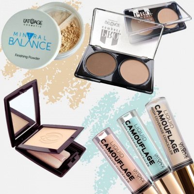 L`ATUAGE Cosmetic — пудра, румяна, консилер, хайлайтер