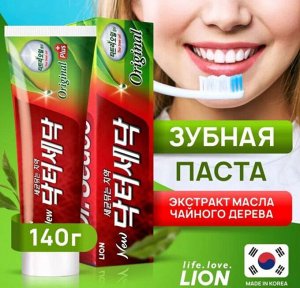 LION Зубная паста с экстрактом масла чайного дерева  «DR. SEDOC»,140 гр.