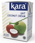 Сливки кокосовые KARA 24 %  200 мл. т/пак (1х25)(#10)  (шк 0207) Индонезия