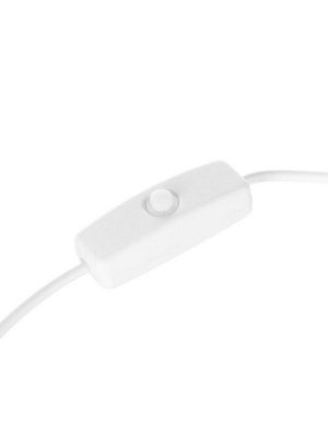 Лампа для маникюра, LED, на прищепке, 1 диод, 3 Вт, USB, белая
