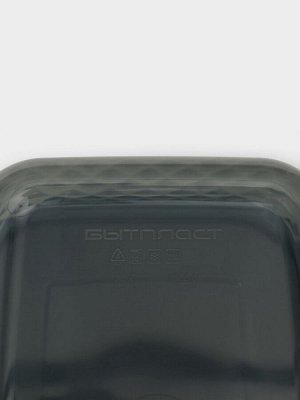 Контейнер для заморозки и хранения продуктов «Кристалл», 1,3 л, 18?12,5?8 см, цвет черный