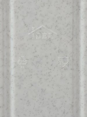 Хлебница IDEA, 31.5x25.4x15 см, пластик, мраморная