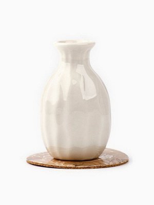 Ваза для цветов декоративная «Любви, счастья» с подставкой, 8 x 7 x 6 см.