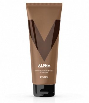 A/FSS250 Скраб для кожи лица и головы ESTEL ALPHA PRO, 250 мл