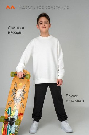 Брюки из футера для мальчика