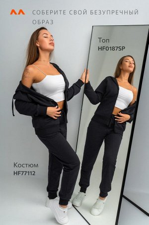 Женский спортивный костюм из футера трехнитки Happyfox