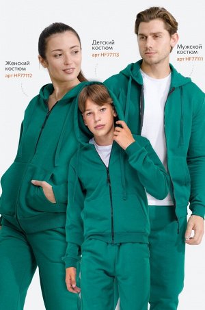 Женский спортивный костюм из футера трехнитки