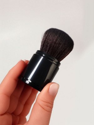 Кисть для макияжа «МИНИ», складная, 8.5 см, розовая