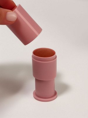 Кисть для макияжа «МИНИ», складная, 8.5 см, розовая