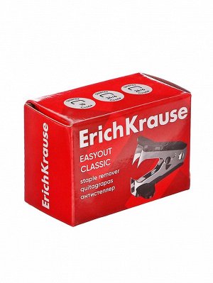 Антистеплер канцелярский, ErichKrause, чёрный, МИКС