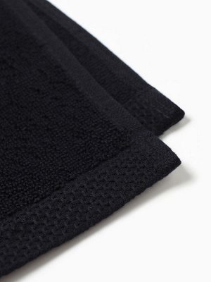 Полотенце махровое LoveLife Natural black, 50x80 см, 100% хлопок