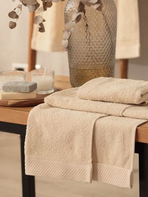 Полотенце махровое LoveLife Natural beige, 50x80 см, 100% хлопок