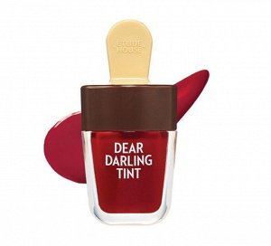 Гель тинт для губ красный RD-308 Dear Darling Water Gel Tint Etude House 4,5 гр