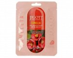 KR/ JIGOTT Маска-салфетка для лица &quot;Камелия&quot; / CAMELIA Real Ampoule Mask