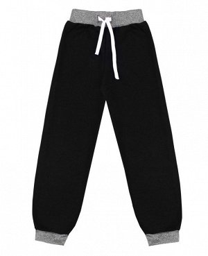 Чёрные спортивные брюки для мальчика Цвет: черный