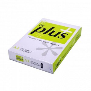 Бумага A4 "А" класс Hi-Plus, 75г/м2, 500 листов, 165 %